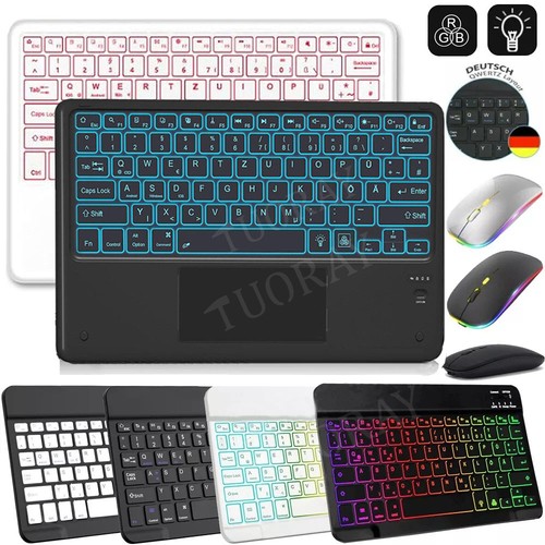 Kabellos bluetooth tastatur - de,
