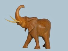 Elefant aus Holz Olivenholz