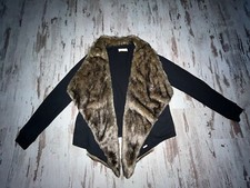 ? Top ! Hollister Strickjacke Gr. M Jacke Mit Fell NP: 70€ Blazer Sweatjacke ?