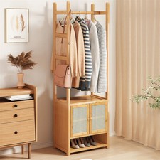 Garderobenschrank Bambus