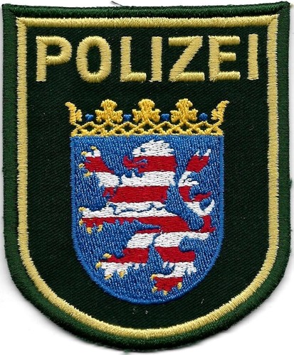 Polizei hessen patch - hessen,