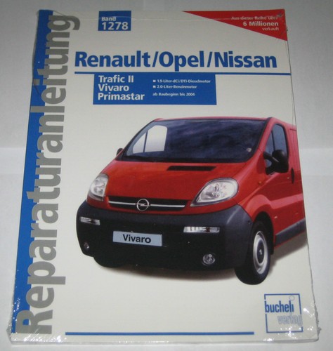 Reparaturanleitung opel vivaro - opel,