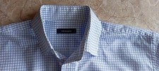Cessario - Herrenhemd – Gr. L / 42 - blau/weiß Zustand: SEHR GUT_Hochwertig
