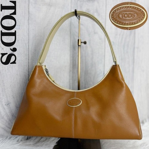 Tod logo leather - leather, half