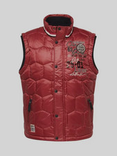 CAMP DAVID Daunen Weste Neu