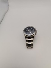 BOSS Herren 43mm Chronograph Quarz Uhr Hero Kollektion mit Silbernem Edelstahl