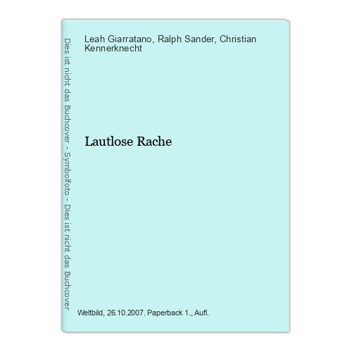 Lautlose rache giarratano - lautlose,