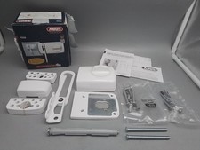 ABUS 7030 Türzusatzschloss mit Sperrbügel und Drehknauf Weiß