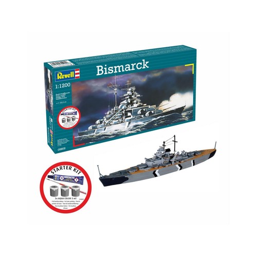 Revell 75802 1200 bismarck - revell,