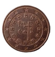 2002 Portugal EURO 5 CENTS