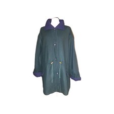 Walbusch Bavaria  Loden  SympaTex  Mantel Parka Gr. 48  100% Wolle Dunkelgrün 