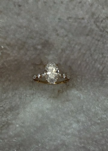 Oval schnitt diamant - schnitt, verlobung