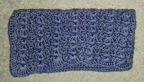 Häkel täschchen blau - häkel, f