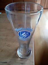 Altes dickes mundgeblasenes Weizenglas Winkler Bräu Mainburg Rarität 