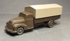 Wiking Ford 3500 Pritschen LKW blasßbraun mit Plane 1956-59 neuwertig