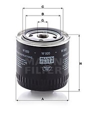 MANN-FILTER W 920 FILTER