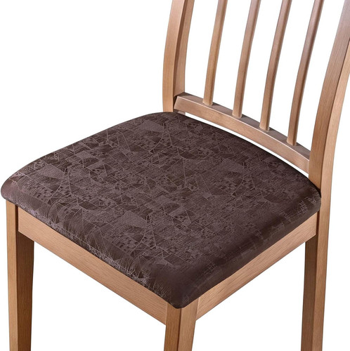 Kunstleder stuhlhussen 4er set - kunstleder,