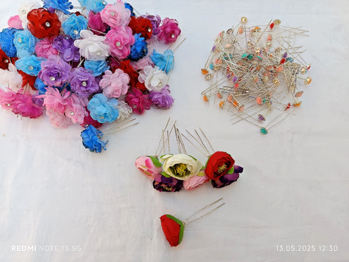 Blumen haarnadeln mit - blumen-haarnadeln,