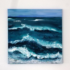 Gemälde Handgemalt Acryl