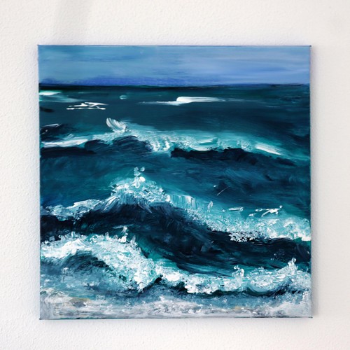 Gemälde das meer handgemalt - gemälde,