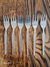 6 Kuchengabeln ABS ROSTFREI