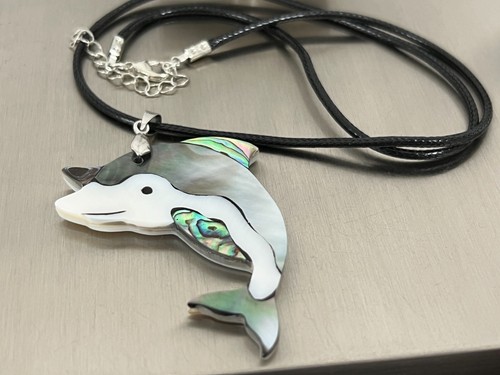 Anhänger lachender delfin - anhänger,