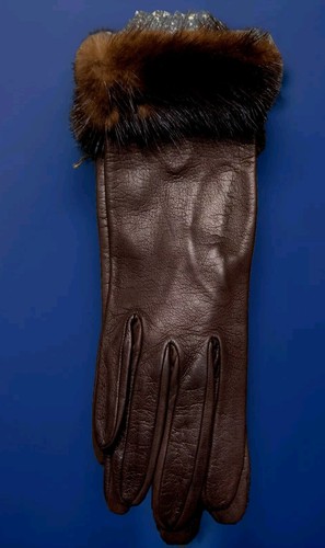 Damen handschuhe leder mit - handschuhe,