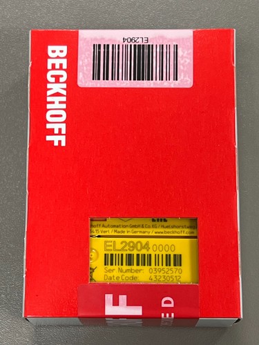 Beckhoff el2904 twinsafe ch - beckhoff,