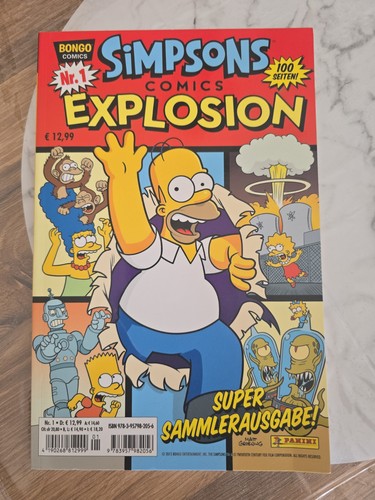 Simpsons comics explosion 1 - comics,