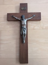 altes Wandkreuz Kruzefix Jesus