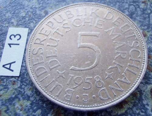 Brd 1958 erhaltung - j,
