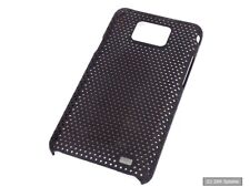 Galeli Samsung Galaxy S2 Schutz Hülle Cover Case Schwarz Gelocht G-SG2SLG-01