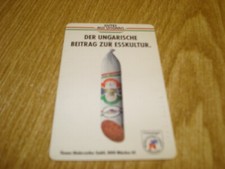 #HE 5098 Telefonkarte S-Serie S 17 Pick Salami 12 DM