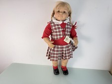 Evelyn Leman Künstlerpuppe Vinyl Puppe 70 cm. Top Zustand 