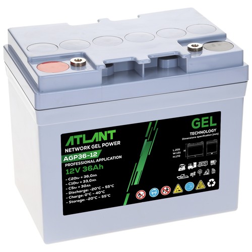 Akku 12v 36ah - 12v, gel