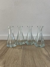Vase aus Glas 4er Set Hochzeit