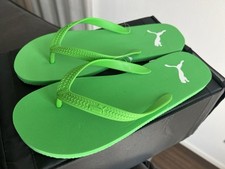 Schöne grüne Flip-flops Puma für den Sommer! (neu)