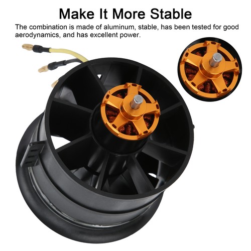 90mm elektrischer impeller - rc,