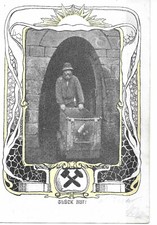 alte Postkarte Stahlberger