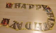 Geburtstag Girlande Fluch der Karibik Happy Birthday Piraten Partydeko