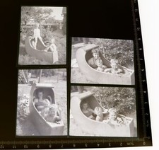 vier tolle alte Negative