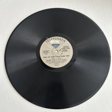 Schellackplatte Telefunken