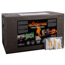 QUICKFIRE 500 Zündtüten – Anzündhilfe für Kamin & Grill Kohle-Anzünder