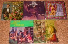 LP Schallplatten Sammlung Weihnachtslieder AMIGA / ETERNA ( 2 )