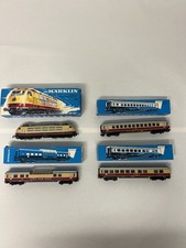 Vintage original Märklin 70er Jahre Modell Eisenbahn Anlage Spur H0 mit Zubehör.