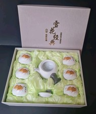 Chinesisches Teeservice Set - Teezeremonie - Keramik - Asiatisch - Teekanne