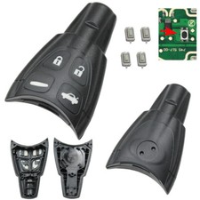 Schlüssel Fernbedienung Bedienteil + 4x TASTER passend für Saab 93 95 96 9-3 9-5
