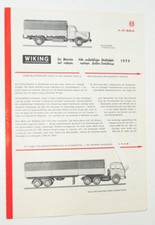 Preisliste 1975 Wiking