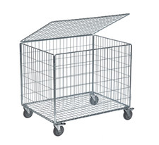Gitterwagen Drahtkastenwagen Gitterbox Ballwagen Kastenwagen Tragfähigkeit 100kg