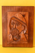 Holzbild Fischer Matrose